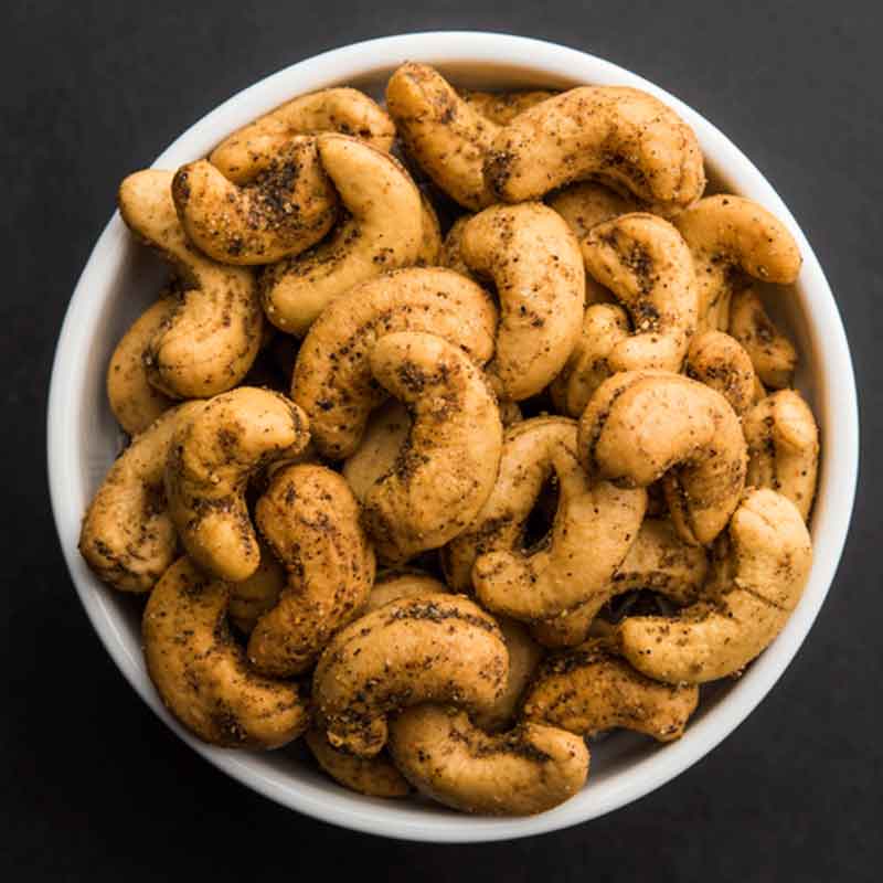 Flavoured cashews